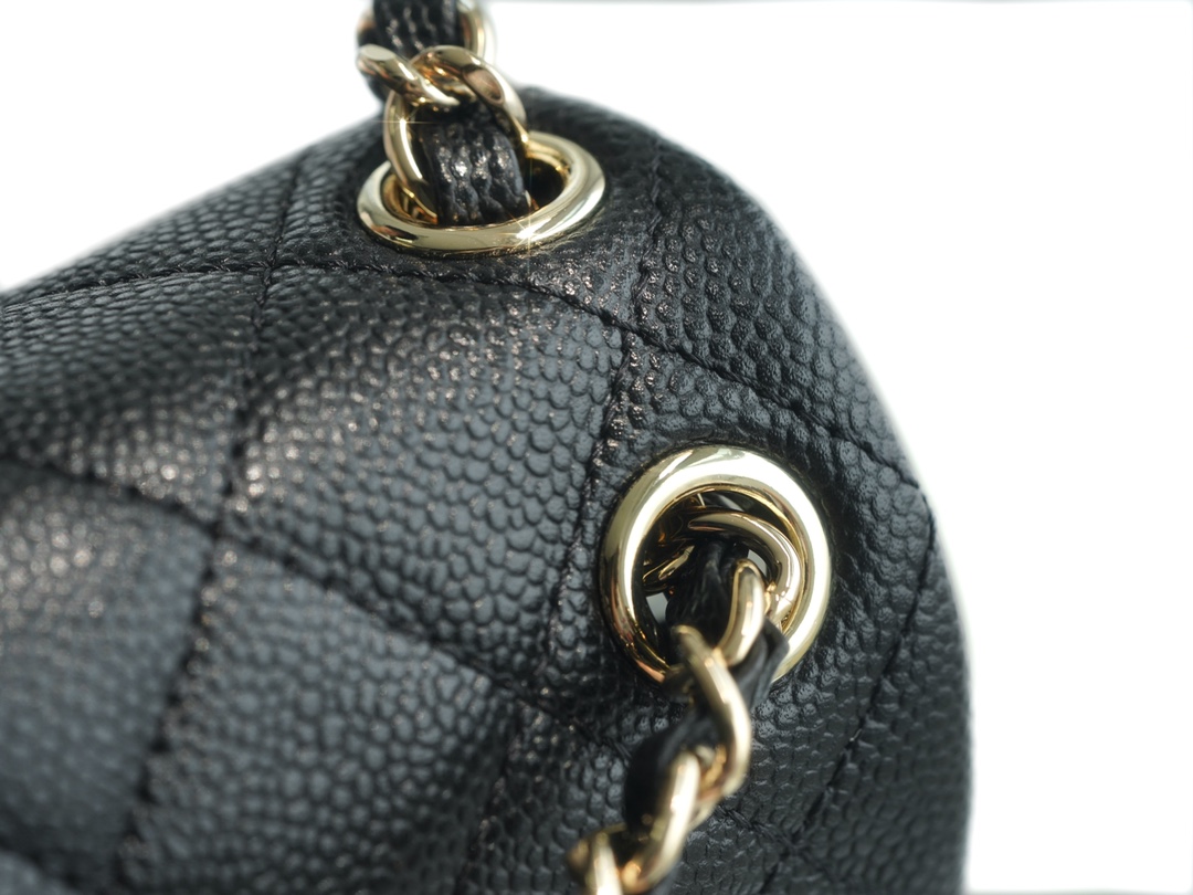 Chanel 23P New Duma Backpack, Mini, Black Calfskin  