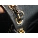 Chanel 23P New Duma Backpack, Mini, Black Calfskin  