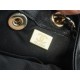 Chanel 23P New Duma Backpack, Mini, Black Calfskin  