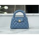 Chanel 23K Kelly Handle Bag, Light Blue, Large  