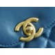 Chanel 23K Kelly Handle Bag, Light Blue, Large  