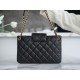 Chanel 24C Vintage Large Logo Horizontal Tote Bag, Black  