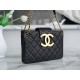 Chanel 24C Vintage Large Logo Horizontal Tote Bag, Black  