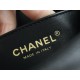 Chanel 24C Vintage Large Logo Horizontal Tote Bag, Black  