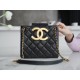 Chanel 24C Vintage Large Logo Shoulder Bag  