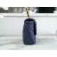 Chanel 19 Bag, Small, Navy Blue, Lambskin  