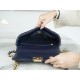 Chanel 19 Bag, Small, Navy Blue, Lambskin  