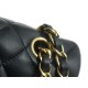 Classic Flap Bag, Black and Gold, Small, Lambskin  