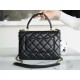 Chanel Trendy CC Flap Bag, Black and Gold, Lambskin  