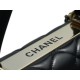 Chanel Trendy CC Flap Bag, Black and Gold, Lambskin  