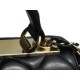 Chanel Trendy CC Flap Bag, Black and Gold, Lambskin  