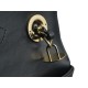 Chanel Trendy CC Flap Bag, Black and Gold, Lambskin  