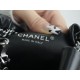 CHANEL✦ 23S Spring/Summer New 22Mini Bag, Black Silver, Calfskin  