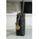 CHANEL✦ 23S Spring/Summer New 22Mini Bag, Black Gold, Calfskin  