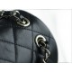 CHANEL✦ 21/22 Duma Backpack, Black, Waxed Calfskin