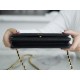 Chanel Entry Classic WOC (Magnetic Closure), Black Gold, Caviar Calfskin  