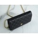 Chanel Entry Classic WOC (Magnetic Closure), Black Gold, Caviar Calfskin  