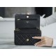 Chanel Entry Classic WOC (Magnetic Closure), Black Gold, Caviar Calfskin  