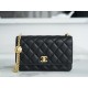 CHANEL 23S Spring/Summer New Camellia WOC, Black  