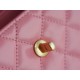 CHANEL✦ 23K Kelly Handle Bag, Coral Pink, Large  