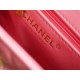 CHANEL✦ 23K Kelly Handle Bag, Coral Pink, Large  