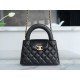 CHANEL✦ 23K Kelly Handle Bag, Black, Large  