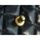 CHANEL✦ 23K Kelly Handle Bag, Black, Large  