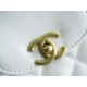 CHANEL✦ 23K Kelly Handle Bag, White, Large