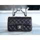 Chanel 23K Double C Handle CF Bag, Black  