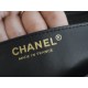 Chanel 23K Double C Handle CF Bag, Black  