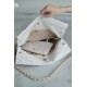 Chanel 22P Bag, Small Size, White with Gold Hardware  