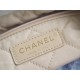 Chanel 22P Bag, Small Size, White with Gold Hardware  