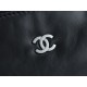 Chanel 22P Spring/Summer New 22 Bag, Black with Silver Hardware, Large Size  