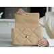 Chanel 2020 Fall/Winter New 19 Bag, Apricot, Small Size  