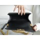 Chanel Leboy Small Ball Pattern, Black with Gold Hardware, Small Size, Caviar Leather  