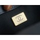 Chanel Leboy Small Ball Pattern, Black with Gold Hardware, Small Size, Caviar Leather  