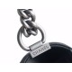 Chanel Leboy Small Ball Pattern, Black with Silver Hardware, Small Size, Caviar Leather  