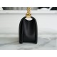 Chanel Leboy Small Ball Pattern, Black with Gold Hardware, Medium Size, Caviar Leather  