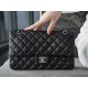 Classic Flap, Black with Silver Hardware, Lambskin  