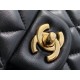 Classic Flap, Black with Gold Hardware, Lambskin