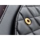 Classic Flap, Black with Gold Hardware, Lambskin