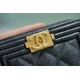 Chanel Leboy Zipper Coin Card Holder, Black with Gold Hardware, Caviar Leather  