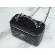 Chanel 23K Crystal Handle Long Box, Leather  