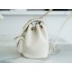 Chanel 22C Duma Backpack, Milk White, Waxed Leather  