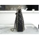 Chanel 23P Moon/Crescent Bag, Large Size, Black  