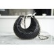 Chanel 23P Moon/Crescent Bag, Large Size, Black  