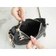 Chanel 23P Moon/Crescent Bag, Small Size, Black  