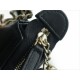 Chanel 23P Moon/Crescent Bag, Small Size, Black  