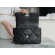 Chanel 19 Bag, Small Size, with Silver Accessories  