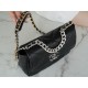 Chanel 19 Bag, Small Size, with Silver Accessories  